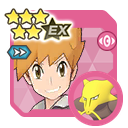 Blue (Training Ticket) & Alakazam sync pair