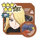 Cynthia & Garchomp sync pair