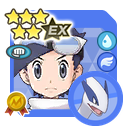 Ethan (Sygna Suit) & Lugia sync pair