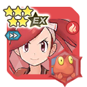 Flannery (Special Costume) & Magcargo sync pair