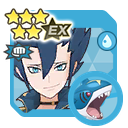 Grimsley (Sygna Suit) & Sharpedo sync pair