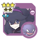 Helena (Hex Maniac) & Haunter sync pair