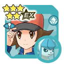 Hilbert & Glaceon sync pair