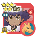 Leon (Arc Suit) & Charizard sync pair