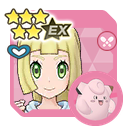 Lillie & Clefairy sync pair