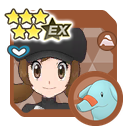 Lyra (Special Costume) & Phanpy sync pair