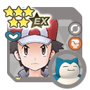 Red (Classic) & Snorlax sync pair